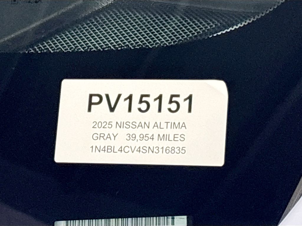 2025 Nissan Altima 2.5 SR