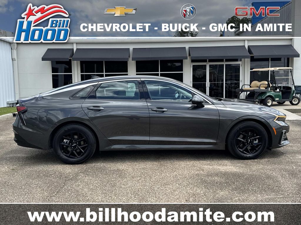 Interstellar Gray 2025 Kia K5 LXS FWD Sedan Front-Wheel Drive 8-Speed Automatic