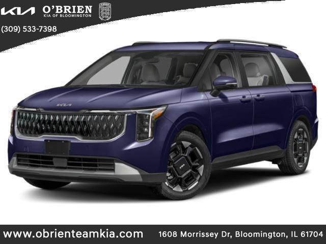 Blue 2026 Kia Carnival Minivan Front-Wheel Drive 8-Speed Automatic