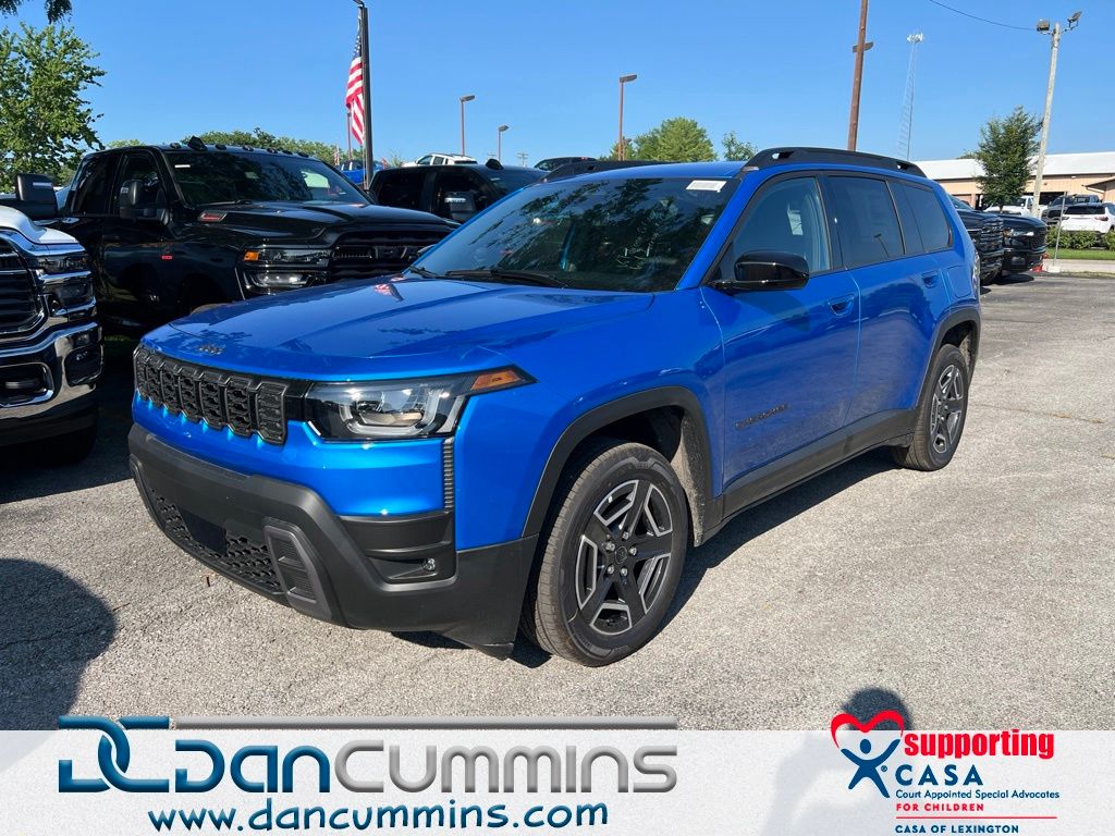 Hydro Blue Pearlcoat 2026 Jeep Cherokee SUV / Crossover Four-Wheel Drive Continuously Variable Transmission