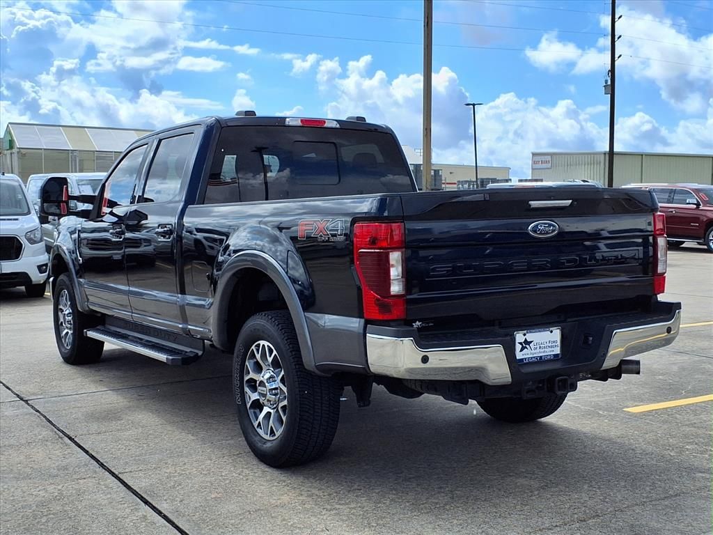 2021 Ford F-250SD Lariat Blue at Autostrade