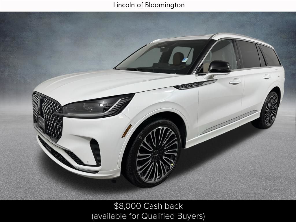 Pristine White Metallic Tri-Coat 2026 Lincoln Aviator SUV / Crossover All-Wheel Drive Automatic
