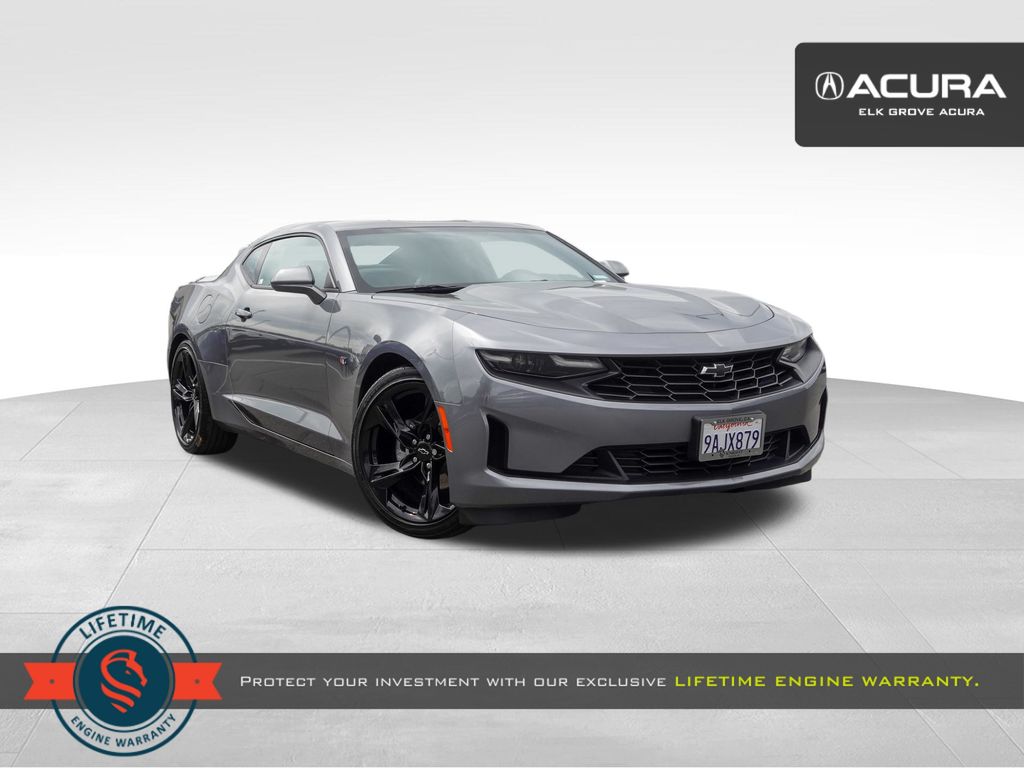 Gray (Satin Steel Metallic) 2021 Chevrolet Camaro 3LT Coupe RWD Coupe Rear-Wheel Drive Automatic