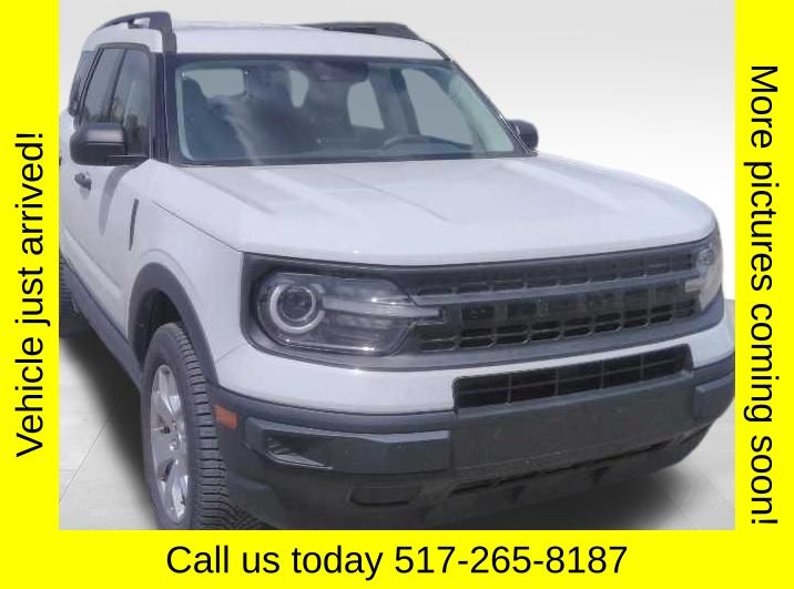 Oxford White 2023 Ford Bronco Sport SUV / Crossover All-Wheel Drive 8-Speed Automatic