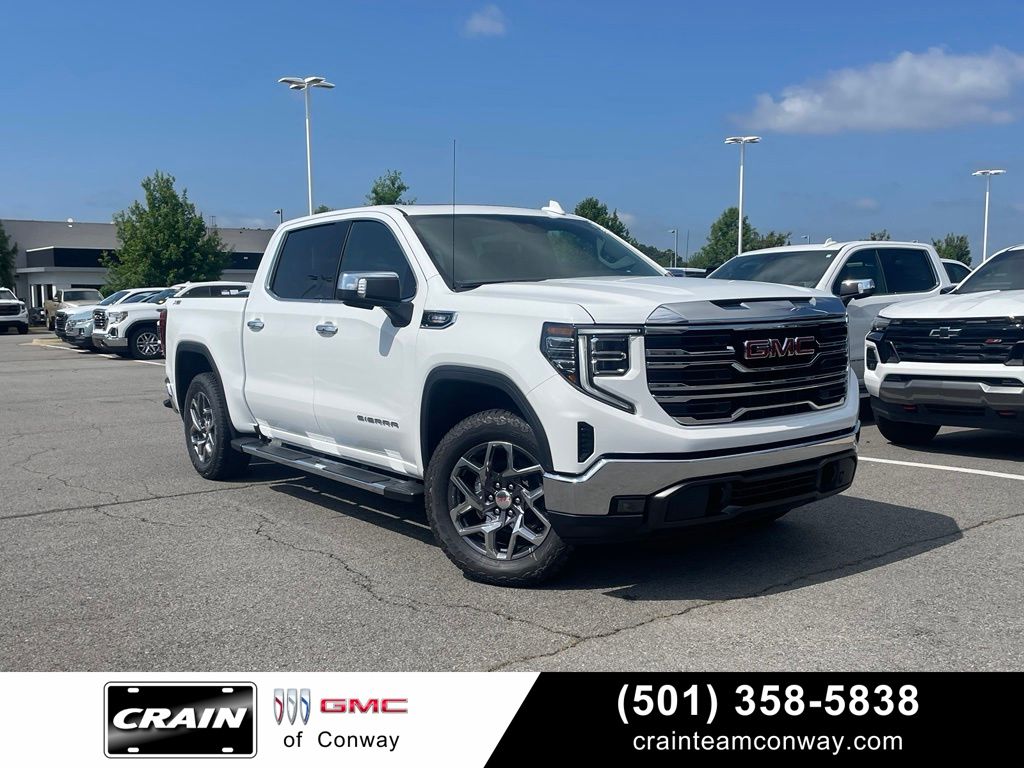 Summit White 2026 GMC Sierra 1500 Pickup Truck Four-Wheel Drive Automatic