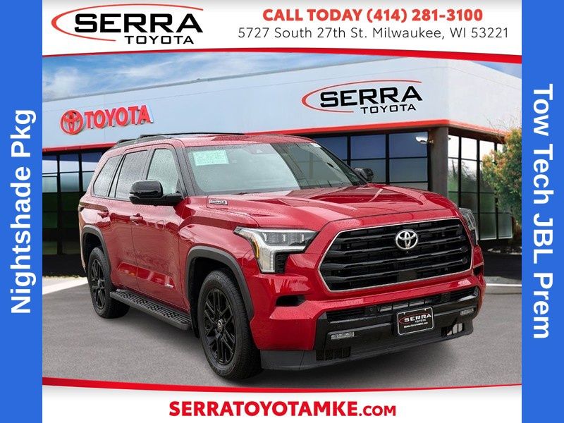 Supersonic Red 2026 Toyota Sequoia SUV / Crossover Four-Wheel Drive Automatic