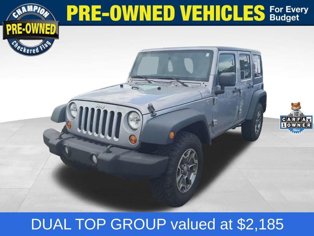 Billet Silver Metallic 2013 Jeep Wrangler SUV / Crossover Four-Wheel Drive 6-Speed Manual
