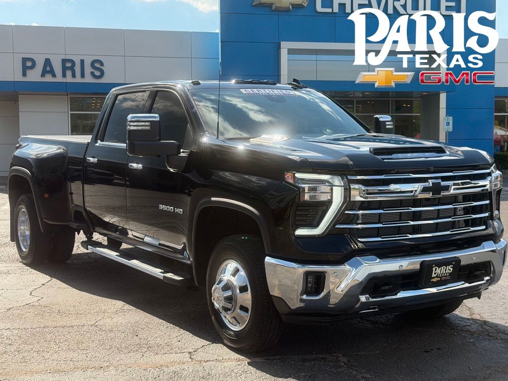 Black 2026 Chevrolet Silverado 3500HD Pickup Truck Four-Wheel Drive Automatic