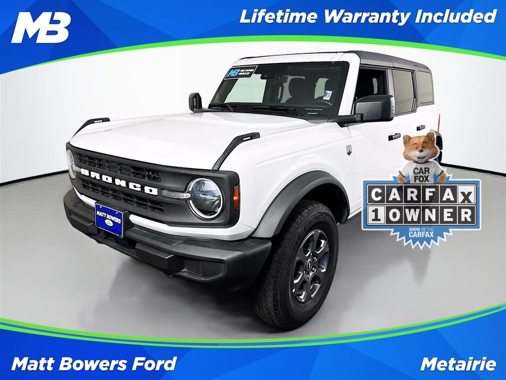Oxford White 2025 Ford Bronco SUV / Crossover Four-Wheel Drive Automatic