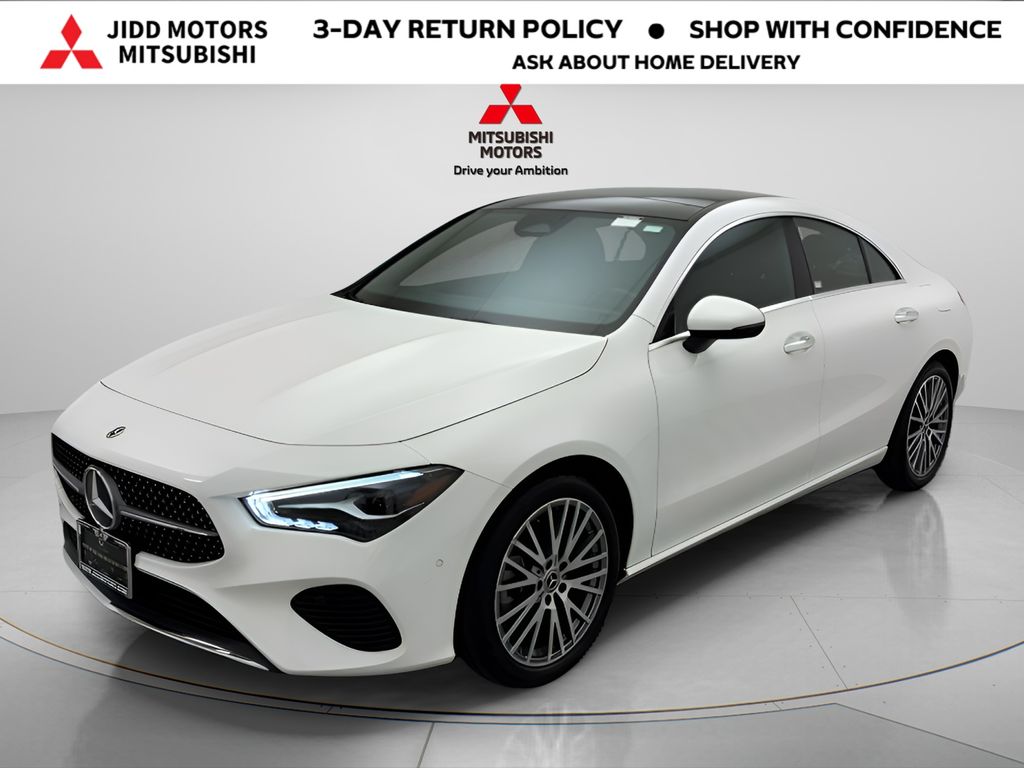 Polar White 2025 Mercedes-Benz CLA Coupe All-Wheel Drive 8-Speed Dual Clutch