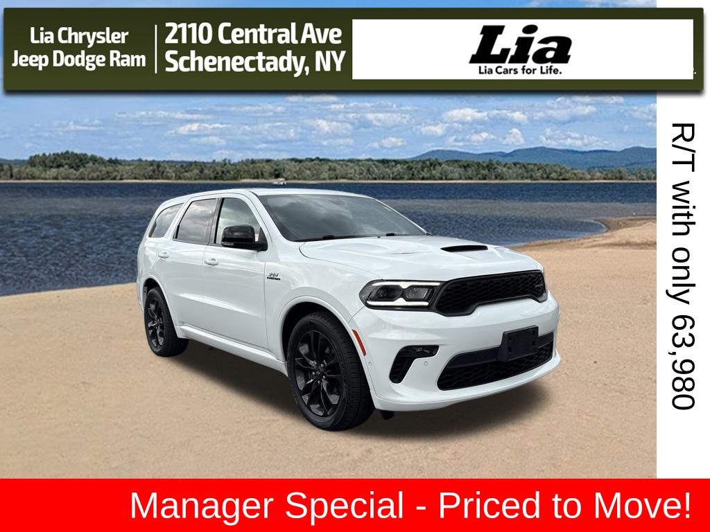 White Knuckle Clearcoat 2021 Dodge Durango SUV / Crossover All-Wheel Drive 8-Speed Automatic