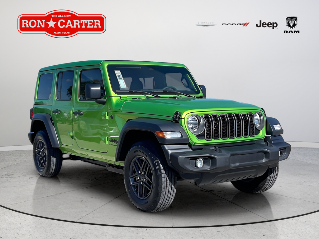 Mojito Clearcoat 2026 Jeep Wrangler SUV / Crossover Four-Wheel Drive 8-Speed Automatic