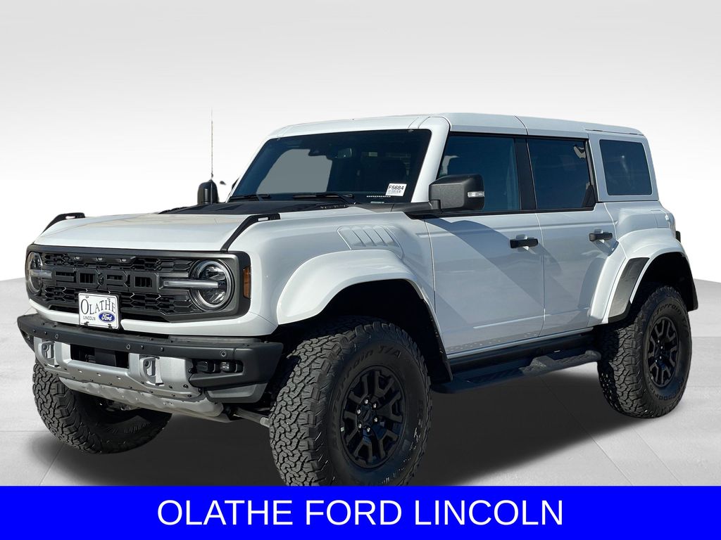 Oxford White 2025 Ford Bronco Raptor SUV / Crossover Four-Wheel Drive Automatic