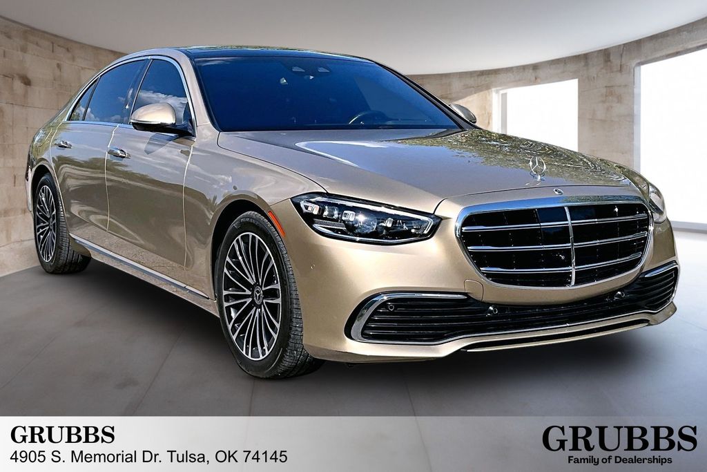 MANUFAKTUR Kalahari Gold 2022 Mercedes-Benz S-Class Sedan All-Wheel Drive 9-Speed Automatic