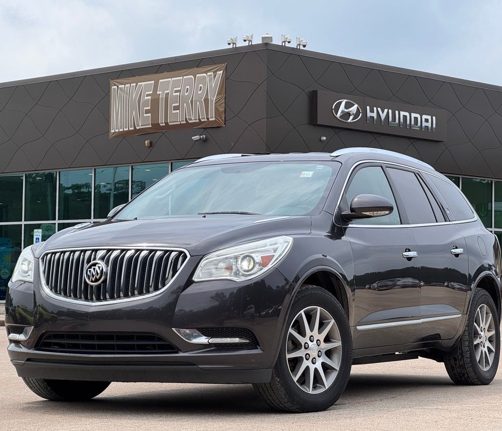 Gray (Iridium Metallic) 2017 Buick Enclave Leather FWD SUV / Crossover Front-Wheel Drive 6-Speed Automatic Overdrive
