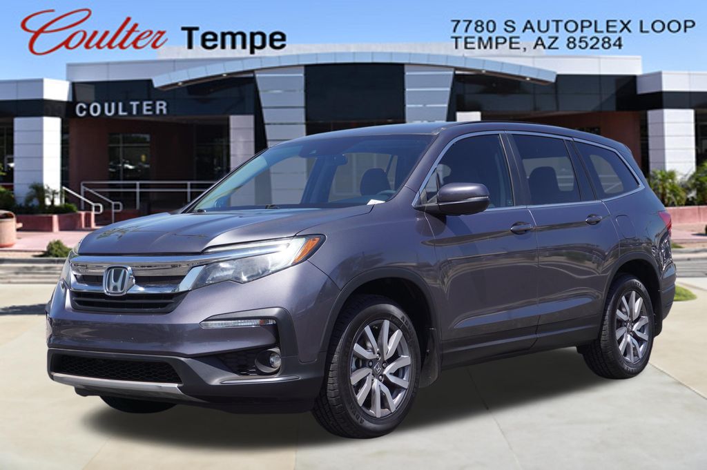 Gray (Modern Steel Metallic) 2020 Honda Pilot SUV / Crossover Front-Wheel Drive 6-Speed Automatic