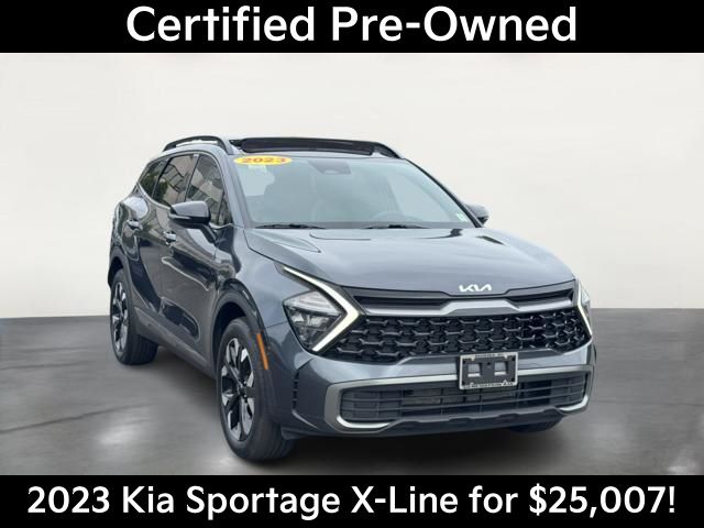 Gravity Gray 2023 Kia Sportage SUV / Crossover All-Wheel Drive 8-Speed Automatic