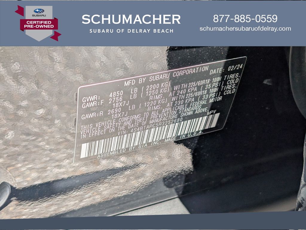 used 2024 Subaru Outback car, priced at $25,368