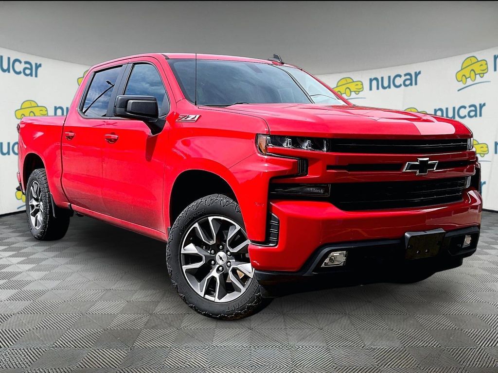 Red Hot 2020 Chevrolet Silverado 1500 Pickup Truck Four-Wheel Drive 8-Speed Automatic