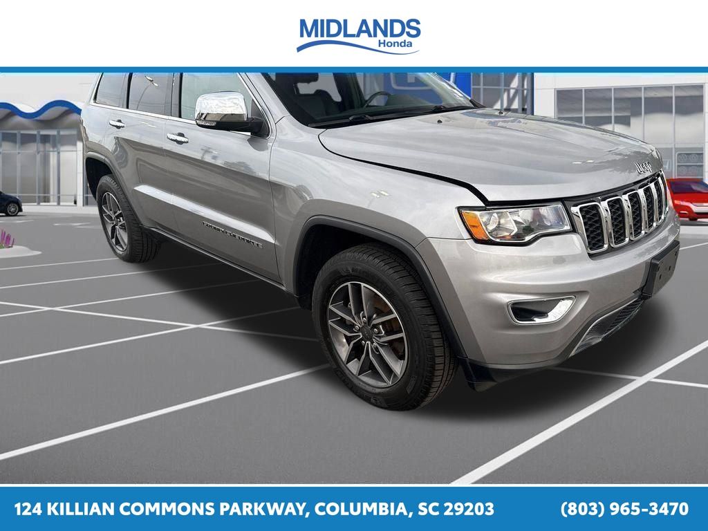 Billet Silver Metallic Clearcoat 2019 Jeep Grand Cherokee Limited 4WD SUV / Crossover Four-Wheel Drive 8-Speed Automatic