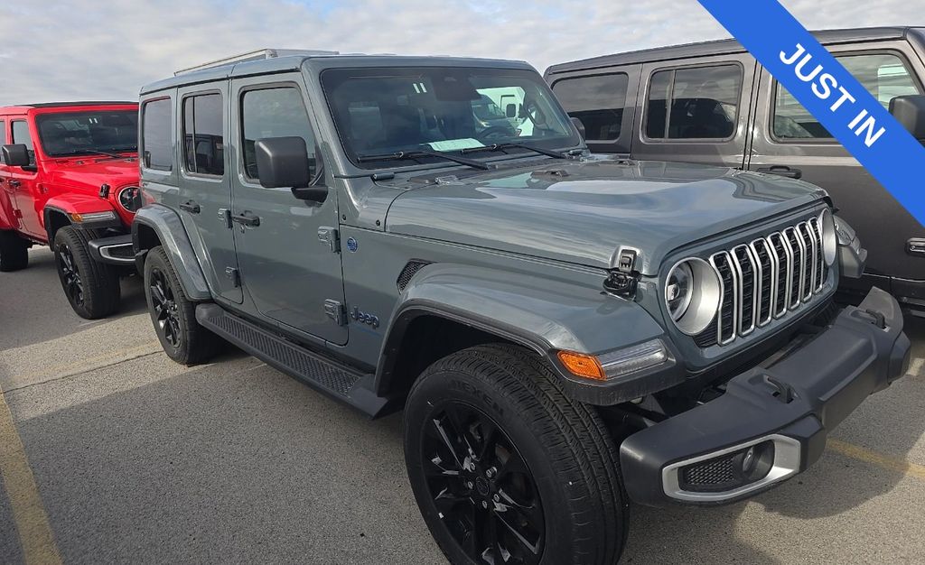 Anvil Clear Coat 2025 Jeep Wrangler 4xe Sahara 4WD SUV / Crossover Four-Wheel Drive 8-Speed Automatic