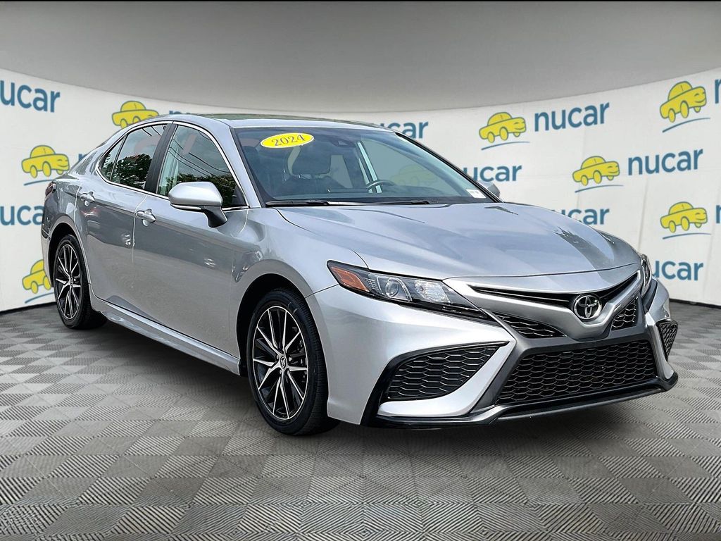 Celestial Silver Metallic 2024 Toyota Camry Sedan Front-Wheel Drive 8-Speed Automatic