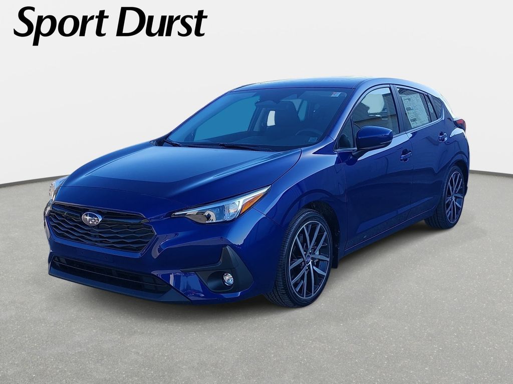 Blue 2026 Subaru Impreza Wagon All-Wheel Drive Continuously Variable Transmission