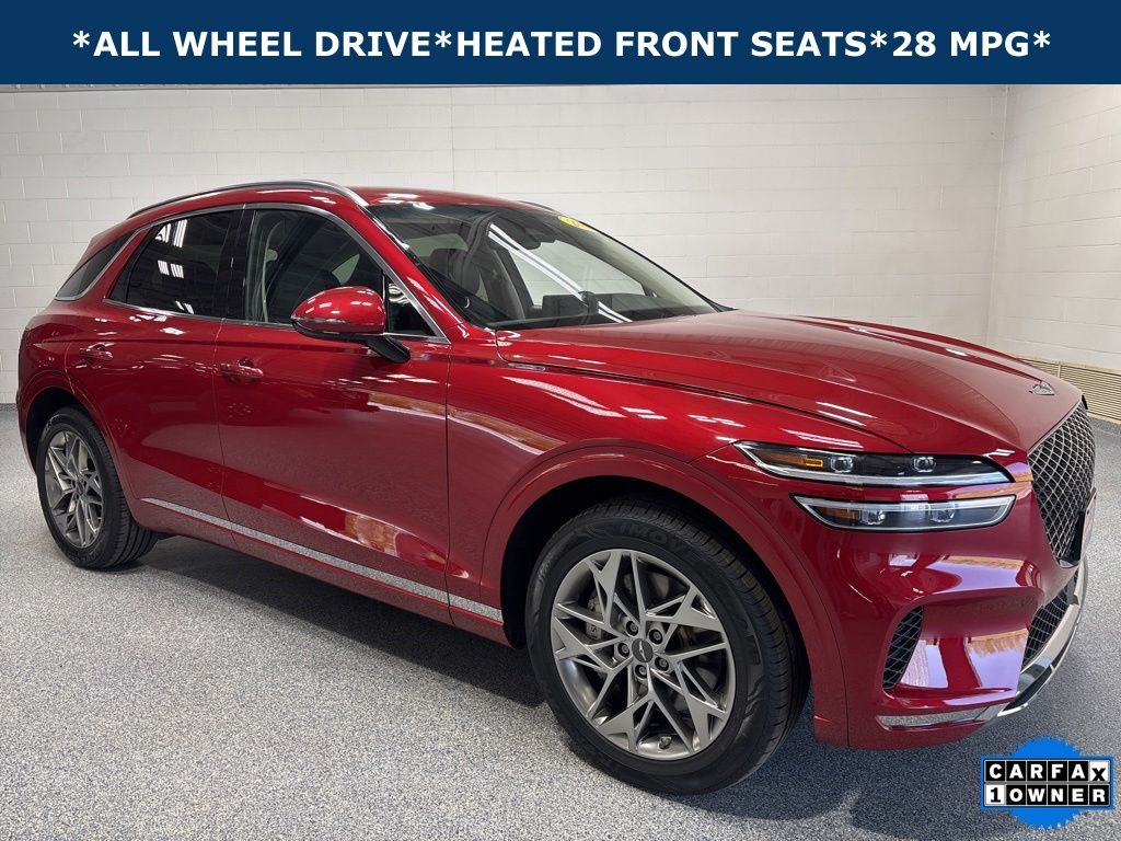 Mauna Red 2025 Genesis GV70 2.5T Standard AWD SUV / Crossover All-Wheel Drive 8-Speed Automatic