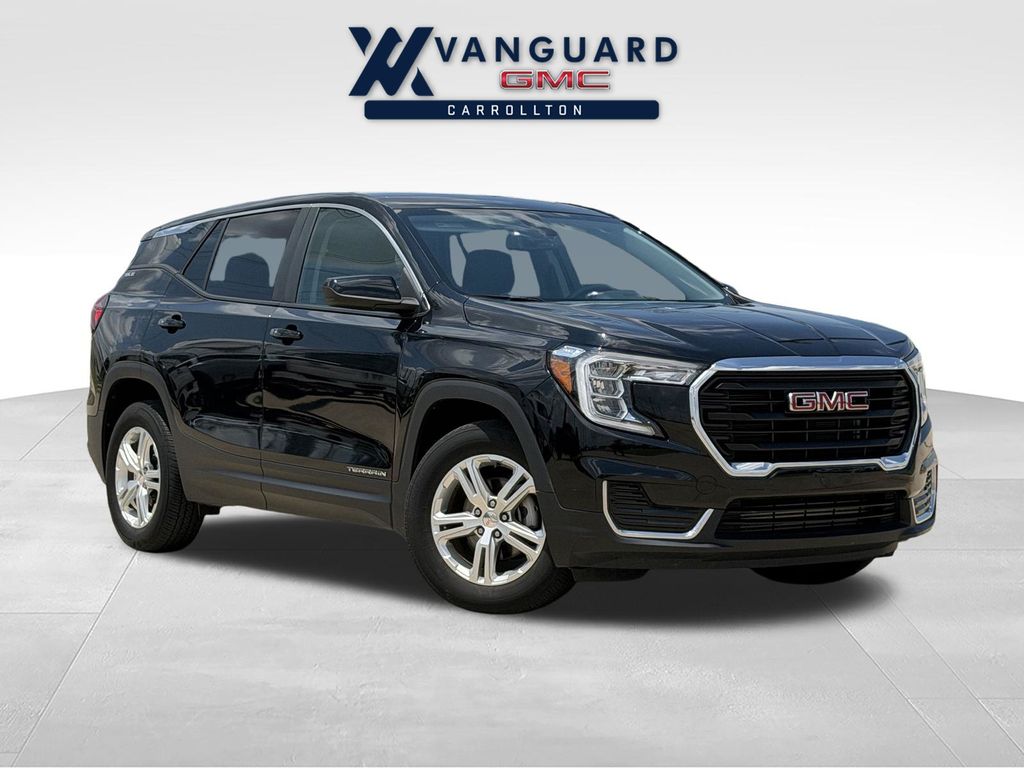Black (Ebony Twilight Metallic) 2024 GMC Terrain SUV / Crossover All-Wheel Drive 9-Speed Automatic