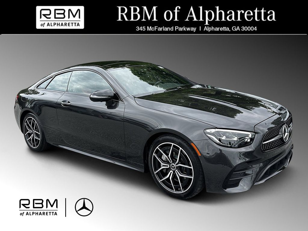 Gray 2023 Mercedes-Benz E-Class E 450 4MATIC Sedan All-Wheel Drive 9-Speed Automatic