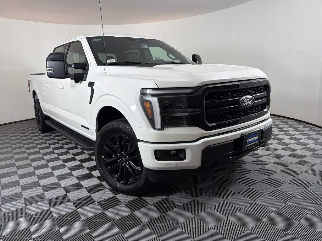 Star White Metallic Tri-Coat 2026 Ford F-150 Pickup Truck Four-Wheel Drive Automatic