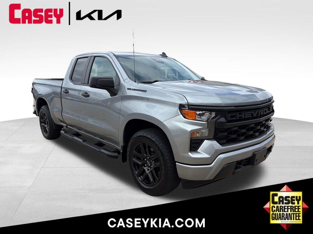 Sterling Gray Metallic 2024 Chevrolet Silverado 1500 Pickup Truck 4X2 8-Speed Automatic