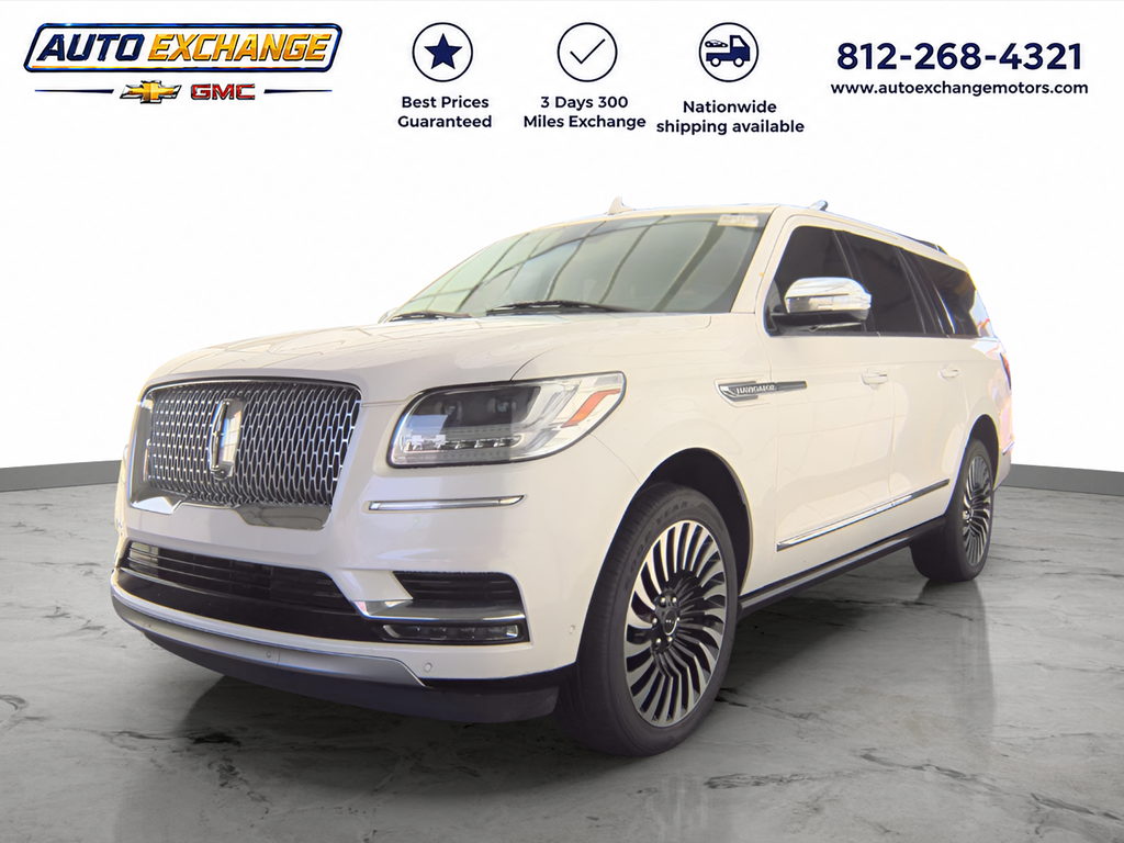 White 2021 Lincoln Navigator SUV / Crossover Four-Wheel Drive Automatic