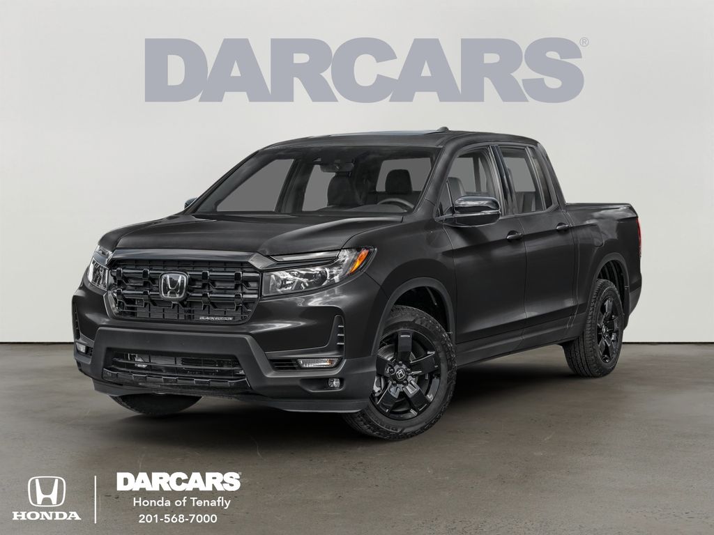 Crystal Black Pearl 2026 Honda Ridgeline Black Edition AWD Pickup Truck All-Wheel Drive 9-Speed Automatic