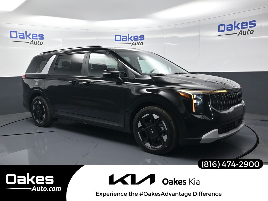 Aurora Black Pearl 2026 Kia Carnival Minivan Front-Wheel Drive 8-Speed Automatic