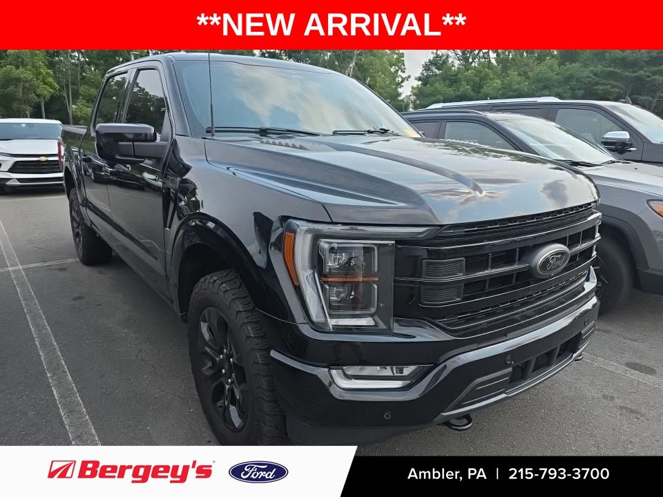 Black Metallic 2023 Ford F-150 Pickup Truck Four-Wheel Drive Automatic