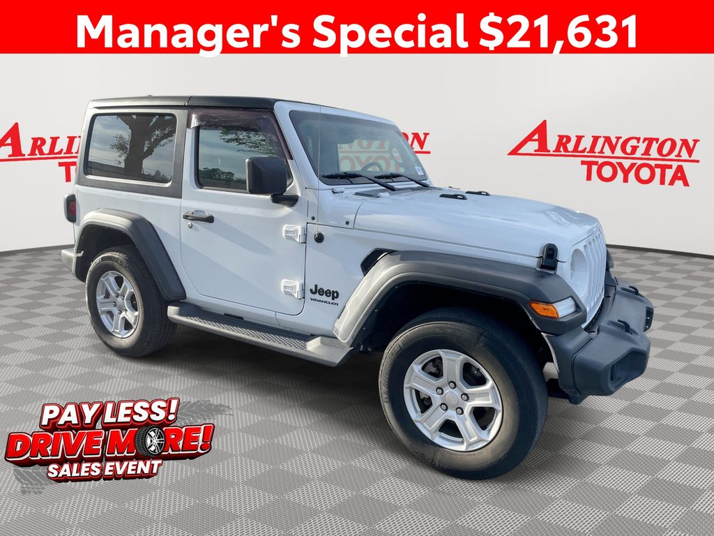 Bright White Clearcoat 2022 Jeep Wrangler SUV / Crossover Four-Wheel Drive 8-Speed Automatic