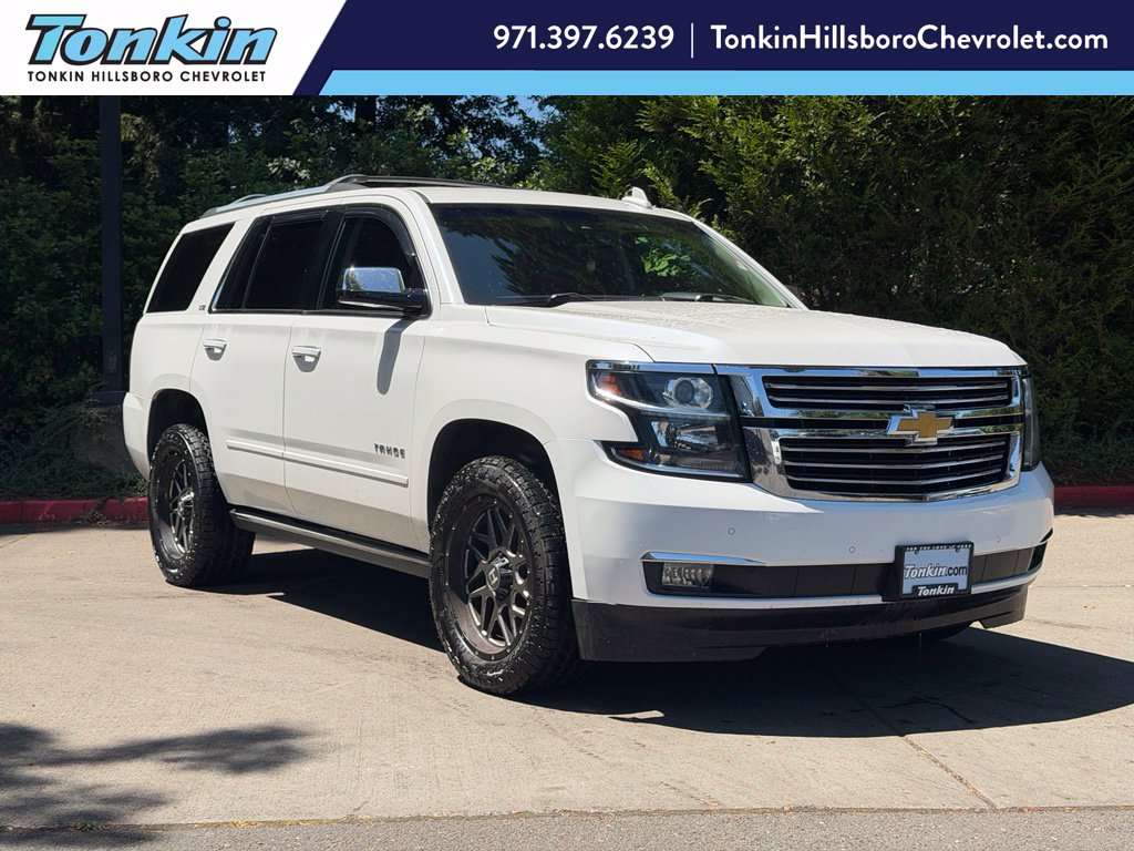 White (Iridescent Pearl Tricoat) 2016 Chevrolet Tahoe SUV / Crossover Four-Wheel Drive 6-Speed Automatic Overdrive