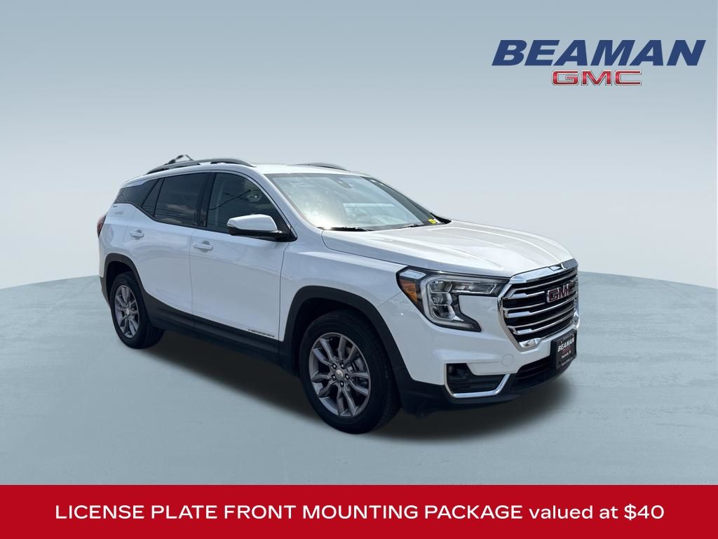 Summit White 2024 GMC Terrain SLT AWD SUV / Crossover All-Wheel Drive 9-Speed Automatic