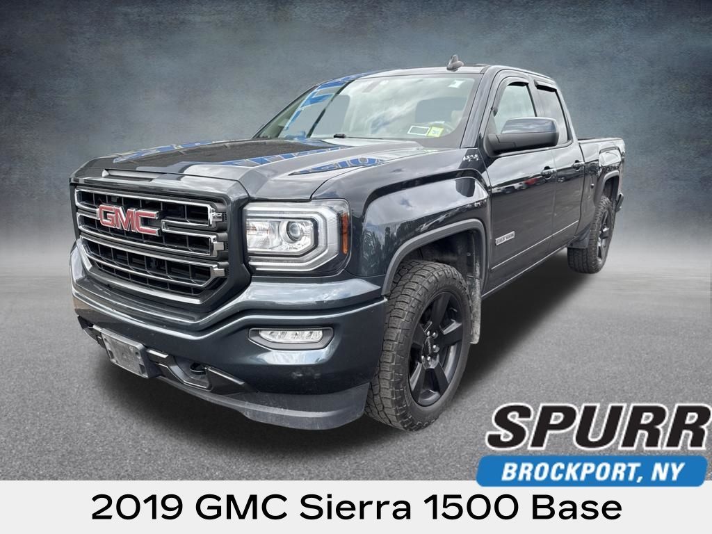 Dark Slate Metallic 2019 GMC Sierra 1500 Limited Pickup Truck Four-Wheel Drive 6-Speed Automatic Overdrive