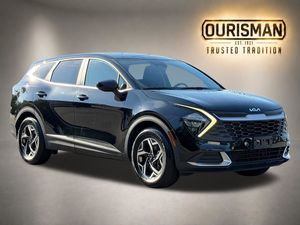Black 2023 Kia Sportage SUV / Crossover Front-Wheel Drive 8-Speed Automatic