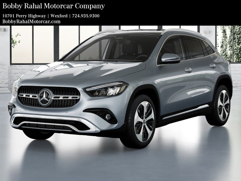 Cirrus Silver 2026 Mercedes-Benz GLA SUV / Crossover All-Wheel Drive 8-Speed Dual Clutch