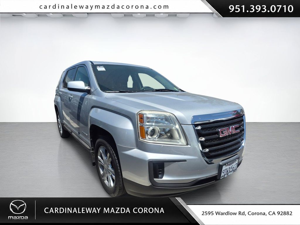 Quicksilver Metallic 2017 GMC Terrain SLE1 SUV / Crossover Front-Wheel Drive 6-Speed Automatic