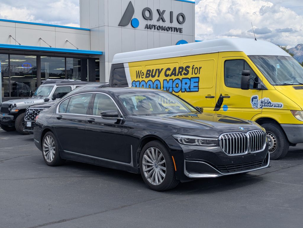 Black Sapphire Metallic 2022 BMW 7 Series Sedan Rear-Wheel Drive 8-Speed Automatic