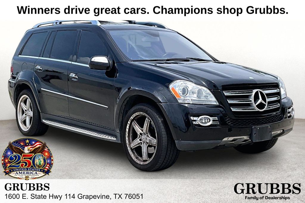 Obsidian Black Metallic 2009 Mercedes-Benz GL-Class SUV / Crossover All-Wheel Drive 7-Speed Automatic