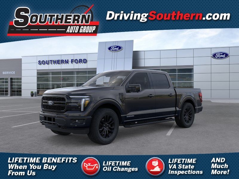 Black Metallic 2026 Ford F-150 Pickup Truck Four-Wheel Drive Automatic