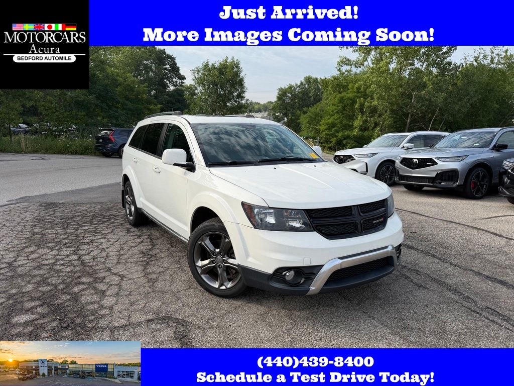 White 2015 Dodge Journey SUV / Crossover All-Wheel Drive 6-Speed Automatic