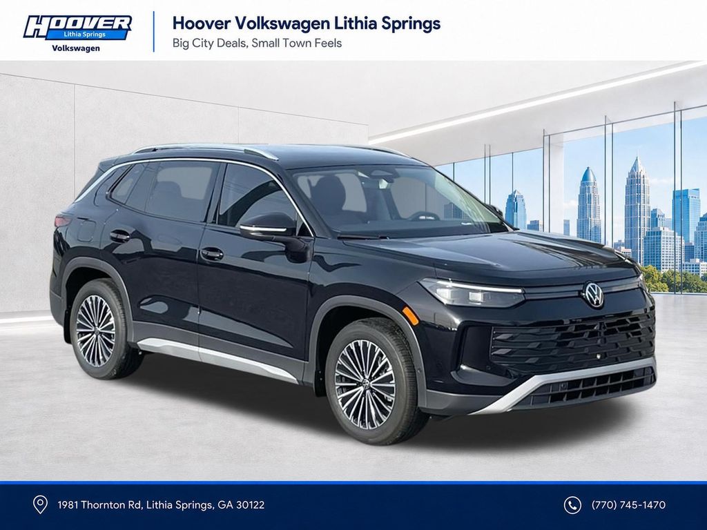 Deep Black Pearl 2026 Volkswagen Tiguan SUV / Crossover Front-Wheel Drive 8-Speed Automatic
