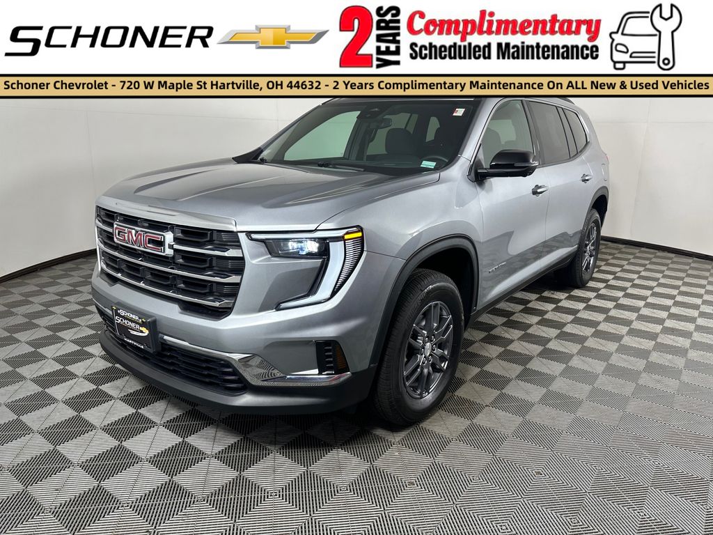 Sterling Metallic 2025 GMC Acadia Elevation AWD SUV / Crossover Four-Wheel Drive 8-Speed Automatic