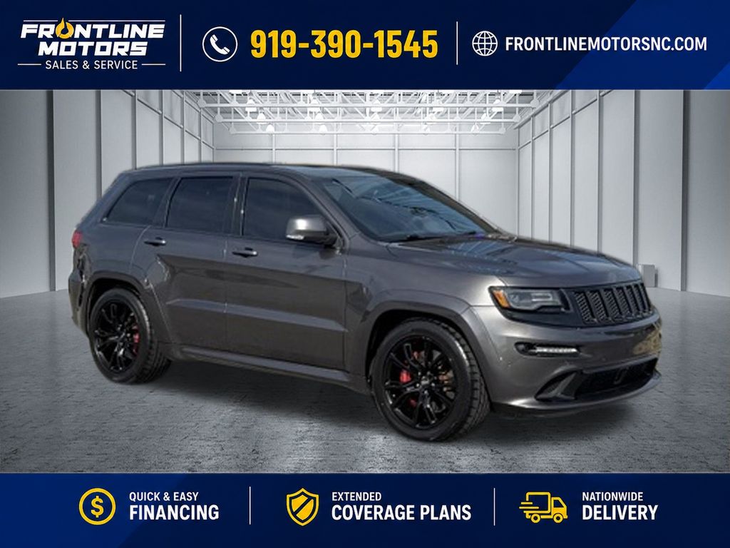 Gray (Granite Crystal Metallic Clearcoat) 2015 Jeep Grand Cherokee SUV / Crossover Four-Wheel Drive 8-Speed Automatic